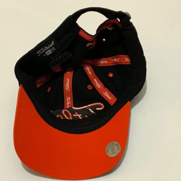 Titleist hat orange b,ack - Picture 3 of 13